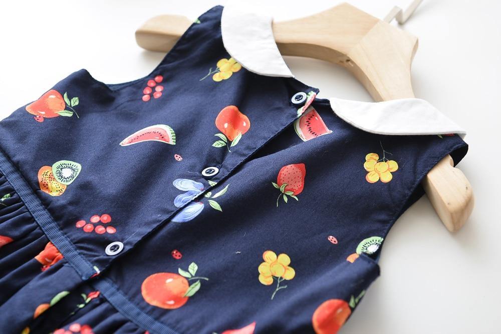 Summer Brand New Floral Lace Silk Dress Fashion Girls Round Neck Flying Sleeve Dress The Clothing Company Sydney