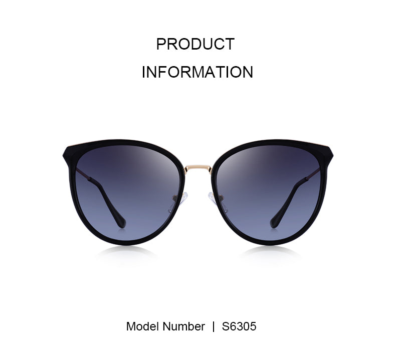 Designer Womens Fashion Cat Eye Polarized Luxury Brand Trending Sunglasses UV400 Protection The Clothing Company Sydney