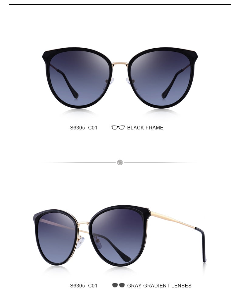 Designer Womens Fashion Cat Eye Polarized Luxury Brand Trending Sunglasses UV400 Protection The Clothing Company Sydney