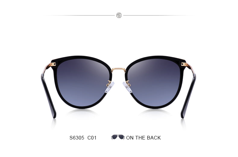 Designer Womens Fashion Cat Eye Polarized Luxury Brand Trending Sunglasses UV400 Protection The Clothing Company Sydney