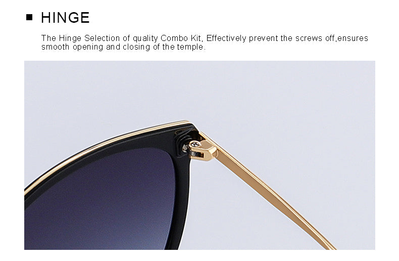 Designer Womens Fashion Cat Eye Polarized Luxury Brand Trending Sunglasses UV400 Protection The Clothing Company Sydney