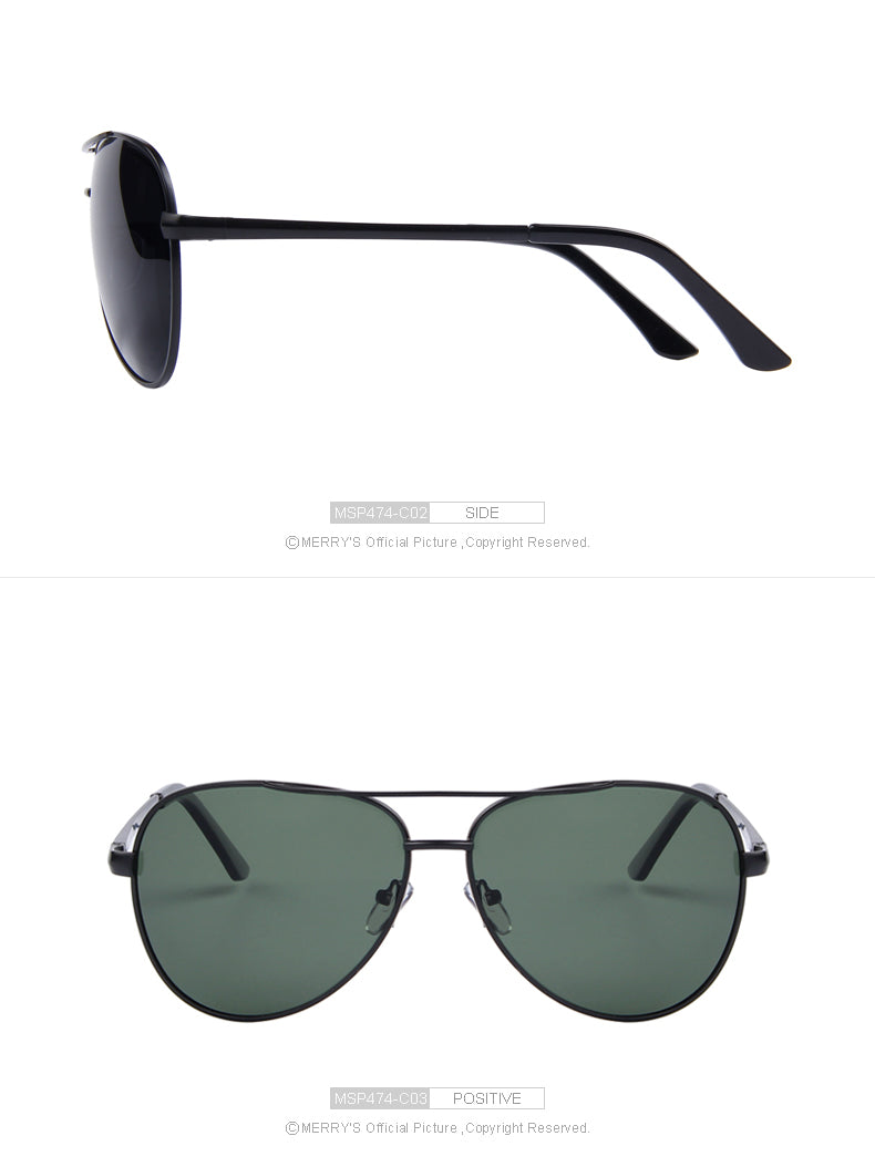 Designer Brand Mens Polarized Night Vision Driving Sunglasses 100% UV400 The Clothing Company Sydney