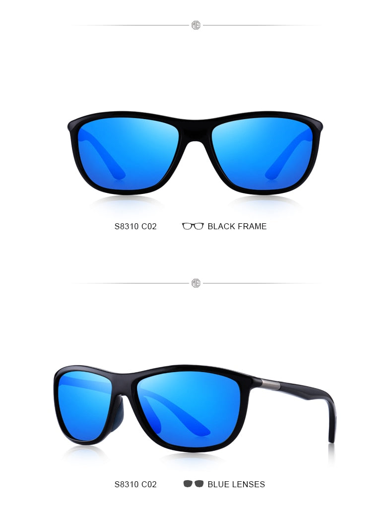 Designer Brand Men's HD Polarized Sports Fishing Eyewear UV400 Protection Sunglasses The Clothing Company Sydney