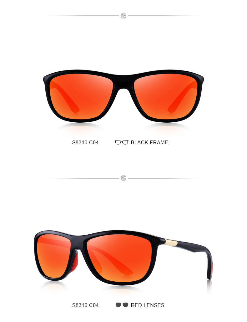 Designer Brand Men's HD Polarized Sports Fishing Eyewear UV400 Protection Sunglasses The Clothing Company Sydney