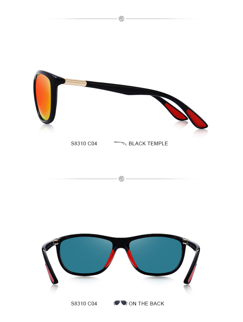 Designer Brand Men's HD Polarized Sports Fishing Eyewear UV400 Protection Sunglasses The Clothing Company Sydney