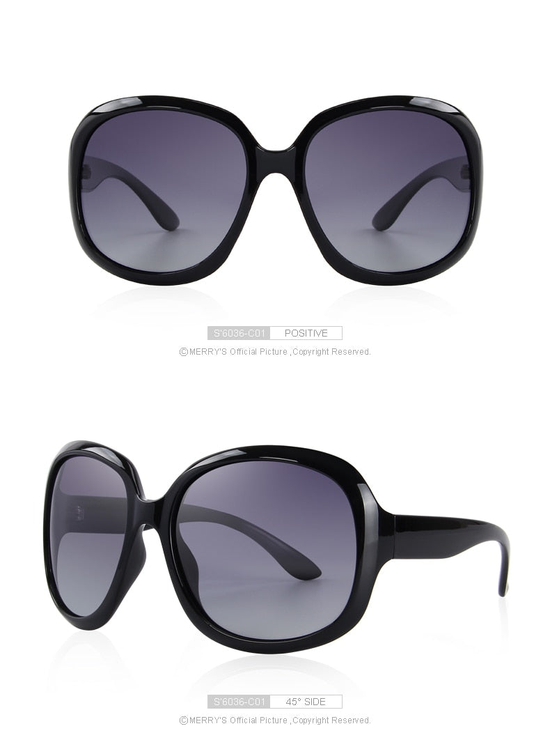 Designer Women's Retro Polarized Lady Driving 100% UV Protection Sunglasses The Clothing Company Sydney