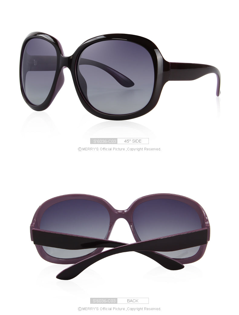 Designer Women's Retro Polarized Lady Driving 100% UV Protection Sunglasses The Clothing Company Sydney
