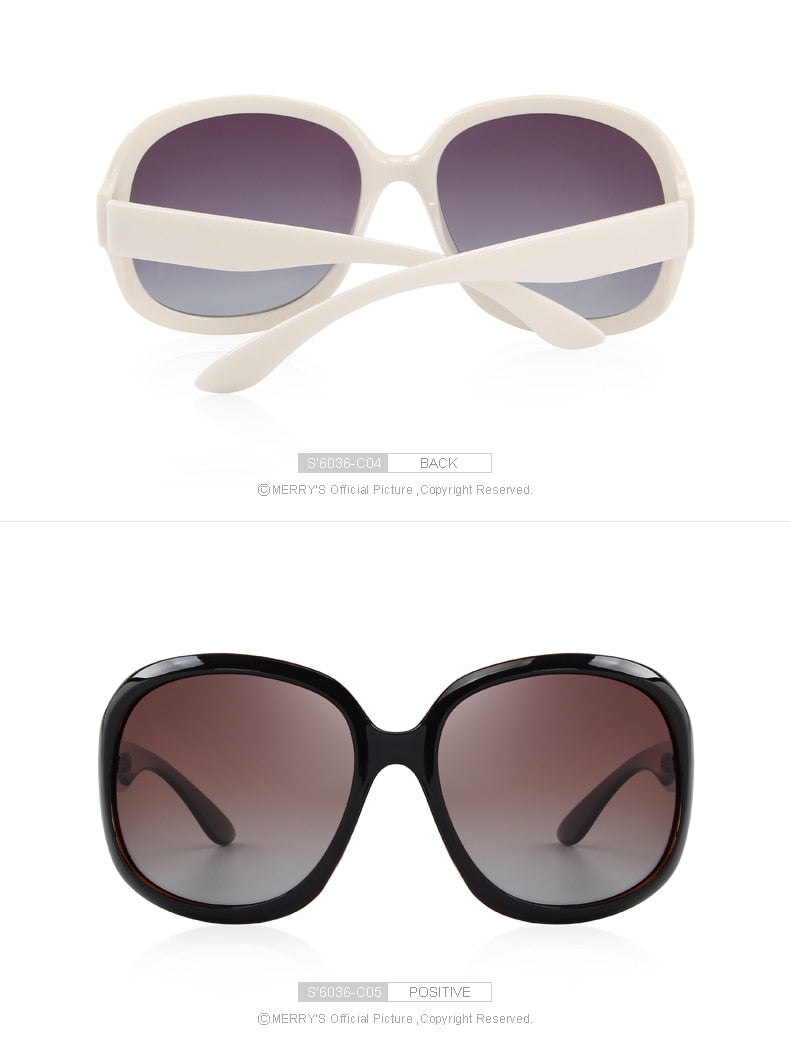 Designer Women's Retro Polarized Lady Driving 100% UV Protection Sunglasses The Clothing Company Sydney
