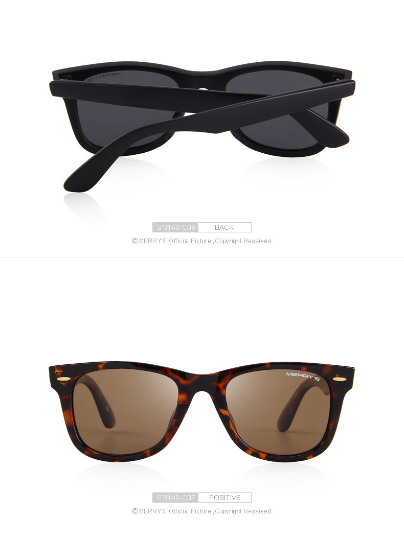 Designer Men/Women Classic Retro Rivet Polarized 100% UV Protection Sunglasses The Clothing Company Sydney
