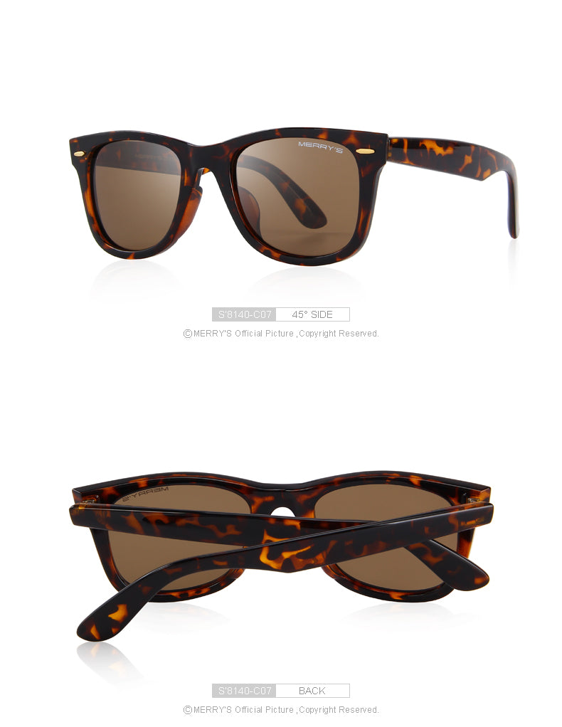 Designer Men/Women Classic Retro Rivet Polarized 100% UV Protection Sunglasses The Clothing Company Sydney