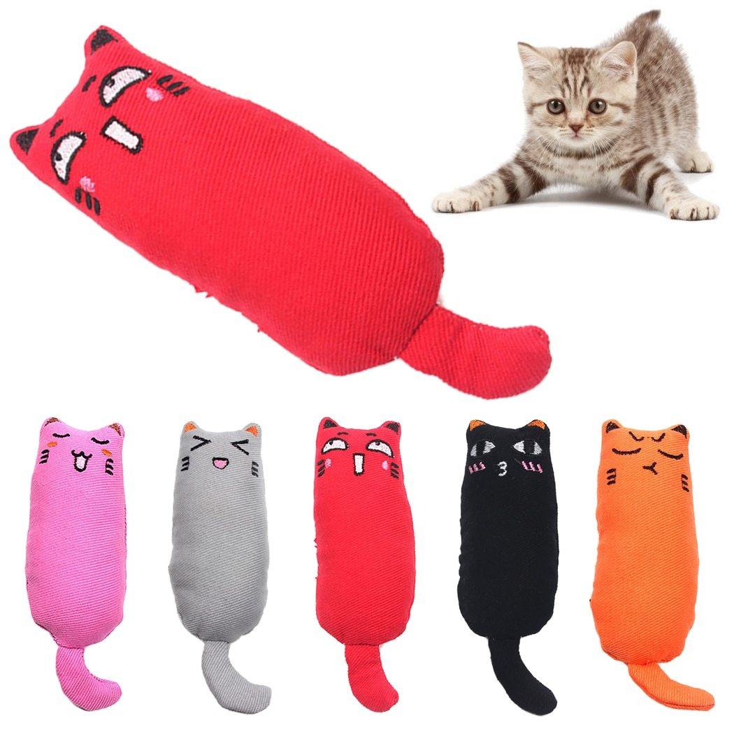 Cat Grinding Catnip Funny Interactive Plush Pet Kitten Chewing Toy Claws Thumb Bite Toy The Clothing Company Sydney