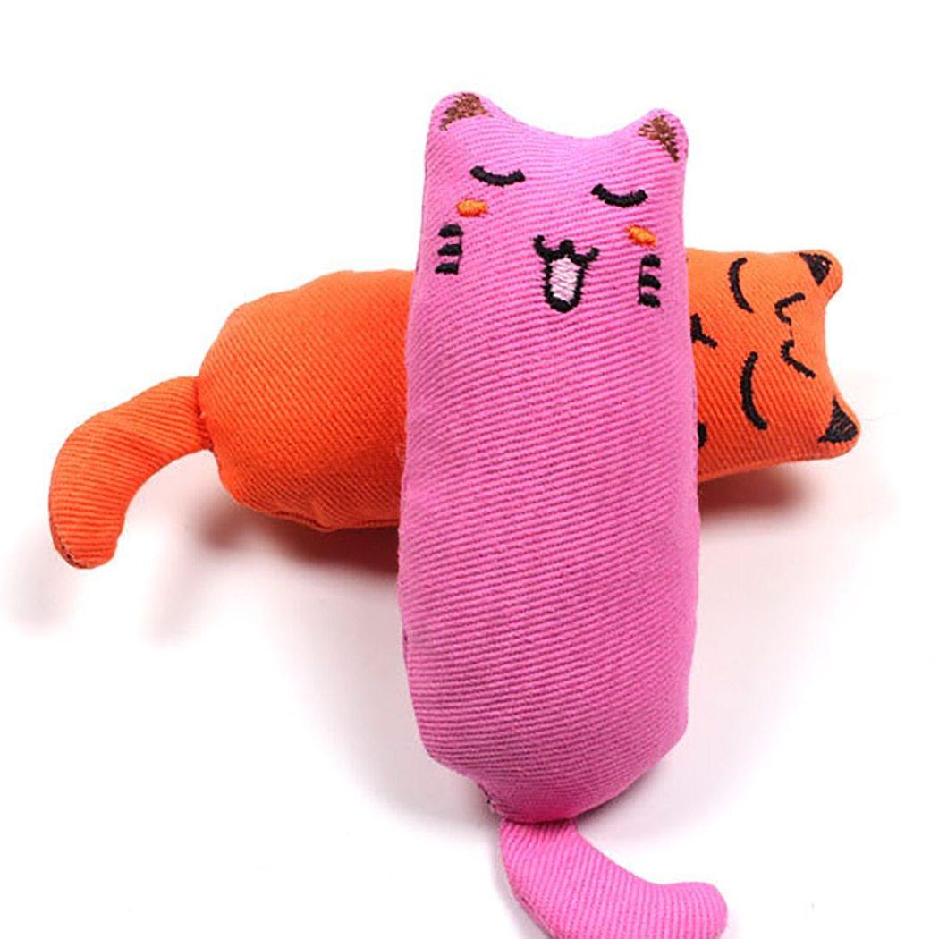 Cat Grinding Catnip Funny Interactive Plush Pet Kitten Chewing Toy Claws Thumb Bite Toy The Clothing Company Sydney