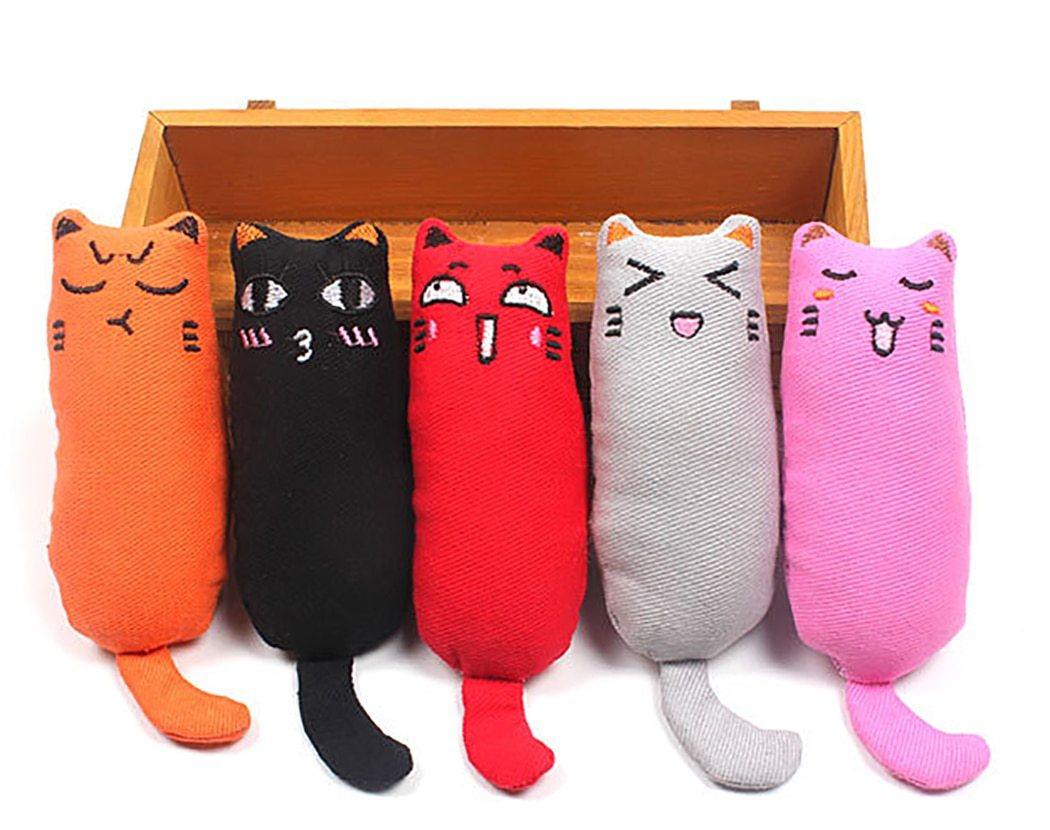 Cat Grinding Catnip Funny Interactive Plush Pet Kitten Chewing Toy Claws Thumb Bite Toy The Clothing Company Sydney
