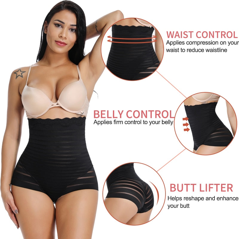 Waist Trainer Body Shaper Control Panties Bodysuit High Waist Tummy Control Seamless Strapless Briefs Shapewear The Clothing Company Sydney