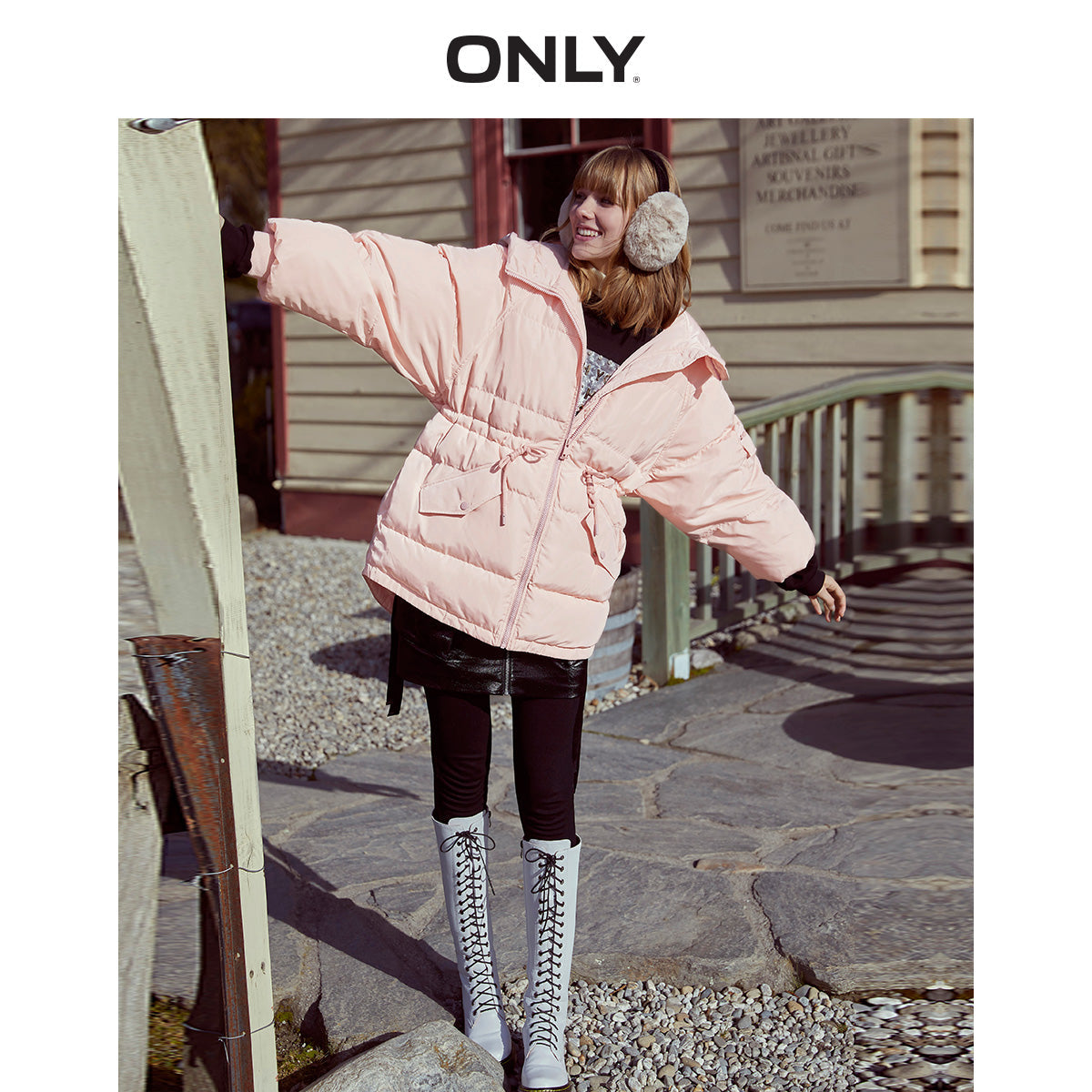 Autumn Winter Women's Loose Fit Cotton Jacket Parka Coat The Clothing Company Sydney