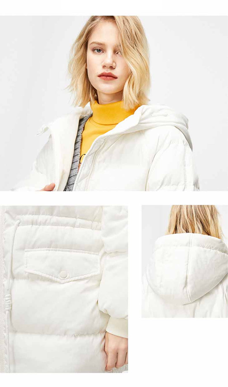 Autumn Winter Women's Loose Fit Cotton Jacket Parka Coat The Clothing Company Sydney
