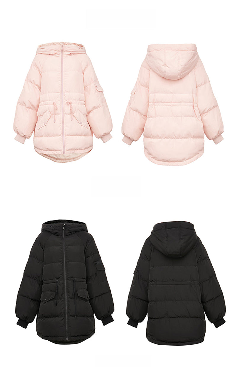 Autumn Winter Women's Loose Fit Cotton Jacket Parka Coat The Clothing Company Sydney