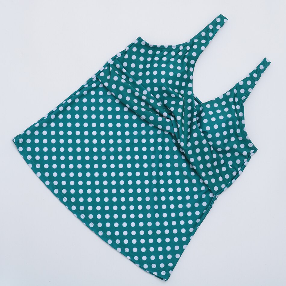 2 Piece Polka Dot Plus Size Swimwear Tankini High Waist Bathing Suits Swimsuit Vintage Retro Bikini Set Beachwear The Clothing Company Sydney