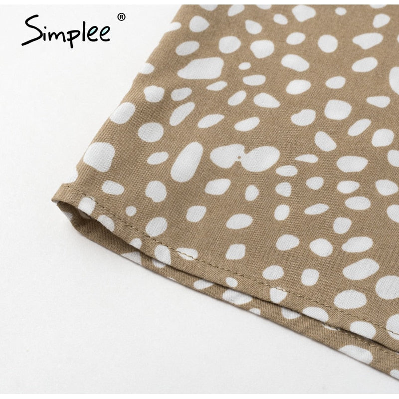 Boho Casual bow tie Short Sleeve Loose v neck leopard print overalls romper Playsuit The Clothing Company Sydney