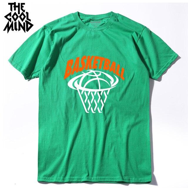 180gsm Thickness 100% cotton basketball print men t shirt casual o-neck short sleeve men cool summer t shirt The Clothing Company Sydney