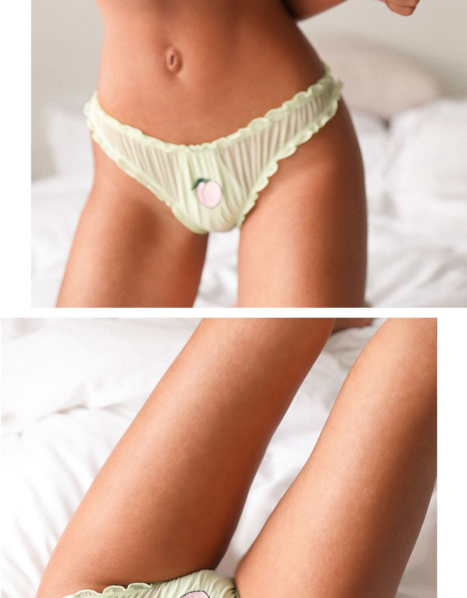 Fruit Embroidered Transparent Sexy Underwear Cute Cherry Hollow Out Panties Sex String Girls Thongs Lingerie The Clothing Company Sydney