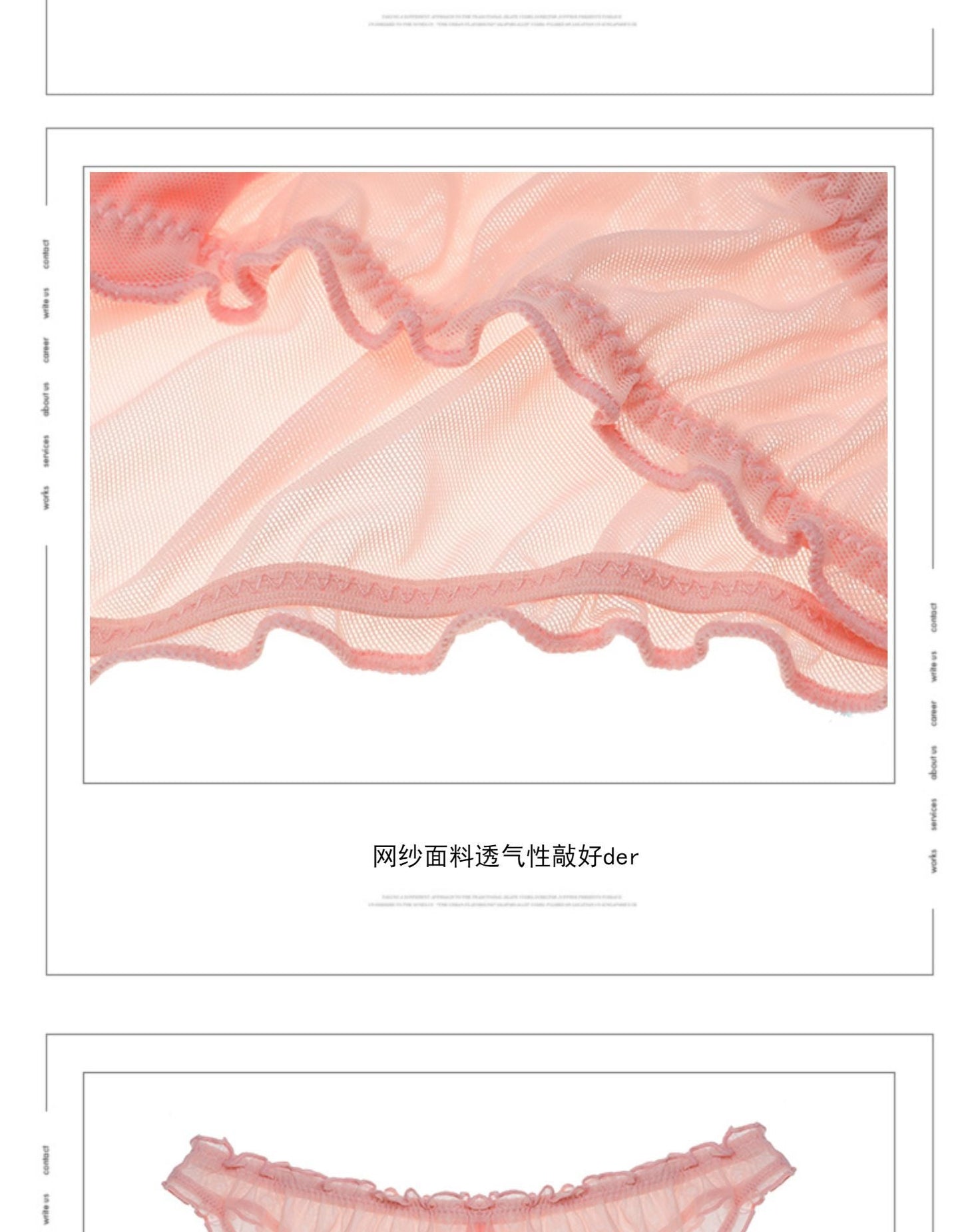 Fruit Embroidered Transparent Sexy Underwear Cute Cherry Hollow Out Panties Sex String Girls Thongs Lingerie The Clothing Company Sydney