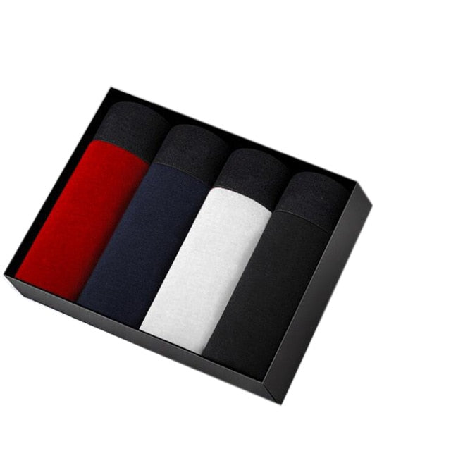 4 Pack Brand Boxer Mens Underwear Cotton Colorful Breathable Solid Flexible Shorts Boxer Trunks Underpants The Clothing Company Sydney