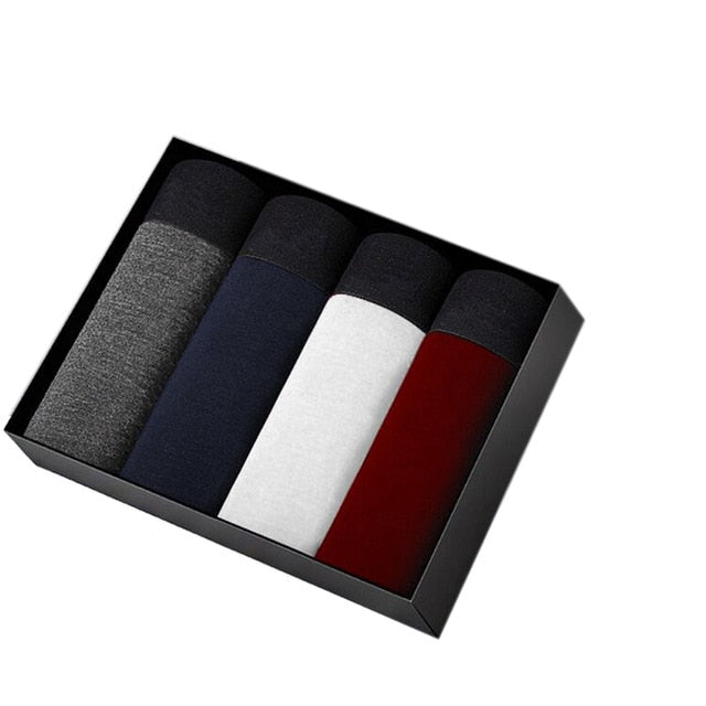 4 Pack Brand Boxer Mens Underwear Cotton Colorful Breathable Solid Flexible Shorts Boxer Trunks Underpants The Clothing Company Sydney