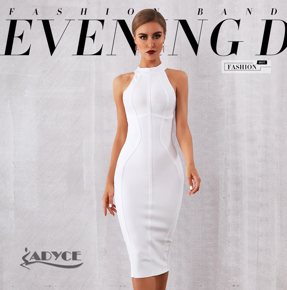 Elegant Tank Sexy Sleeveless Club Celebrity Runway Party Bodycon Bandage Dress The Clothing Company Sydney