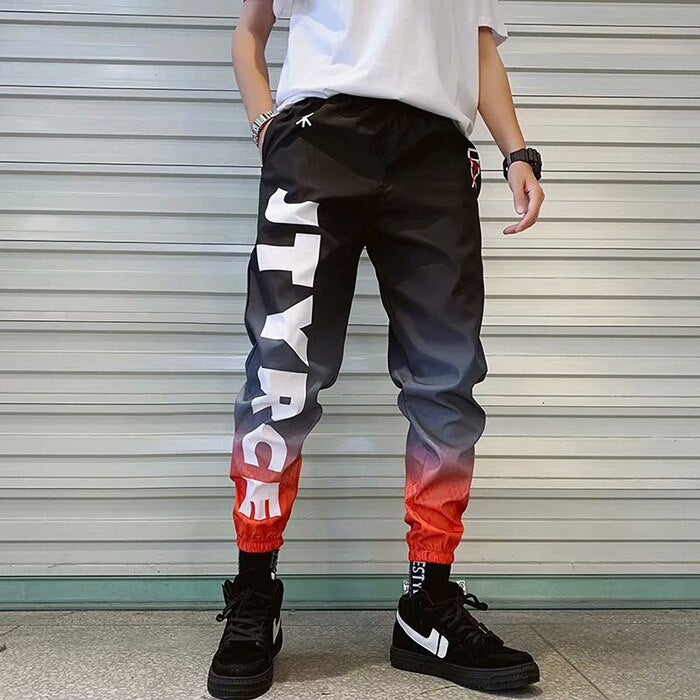 Men's Streetwear Hip hop Joggers Pants Loose Harem Pants Ankle Length Trousers Sport Casual Letter Print Sweatpants The Clothing Company Sydney