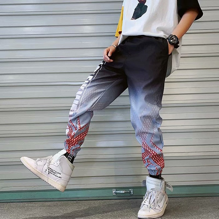 Men's Streetwear Hip hop Joggers Pants Loose Harem Pants Ankle Length Trousers Sport Casual Letter Print Sweatpants The Clothing Company Sydney