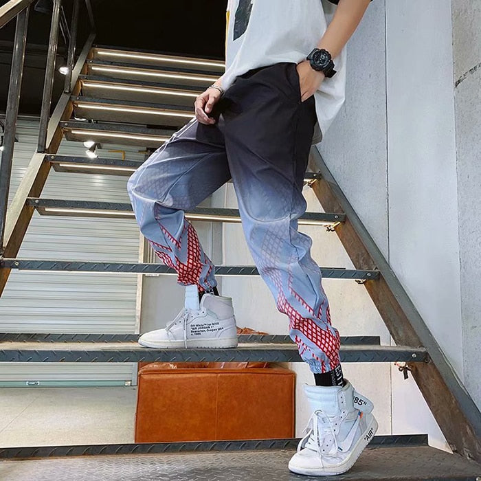 Men's Streetwear Hip hop Joggers Pants Loose Harem Pants Ankle Length Trousers Sport Casual Letter Print Sweatpants The Clothing Company Sydney