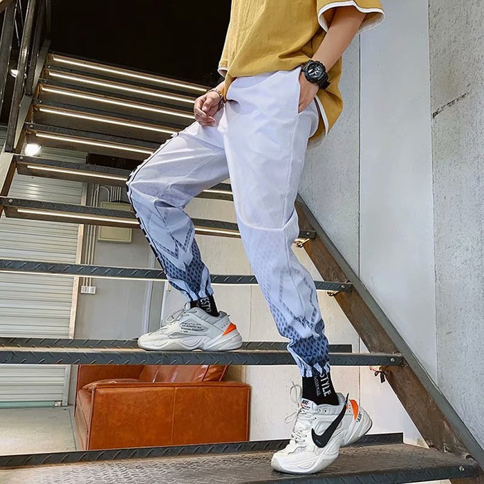 Men's Streetwear Hip hop Joggers Pants Loose Harem Pants Ankle Length Trousers Sport Casual Letter Print Sweatpants The Clothing Company Sydney