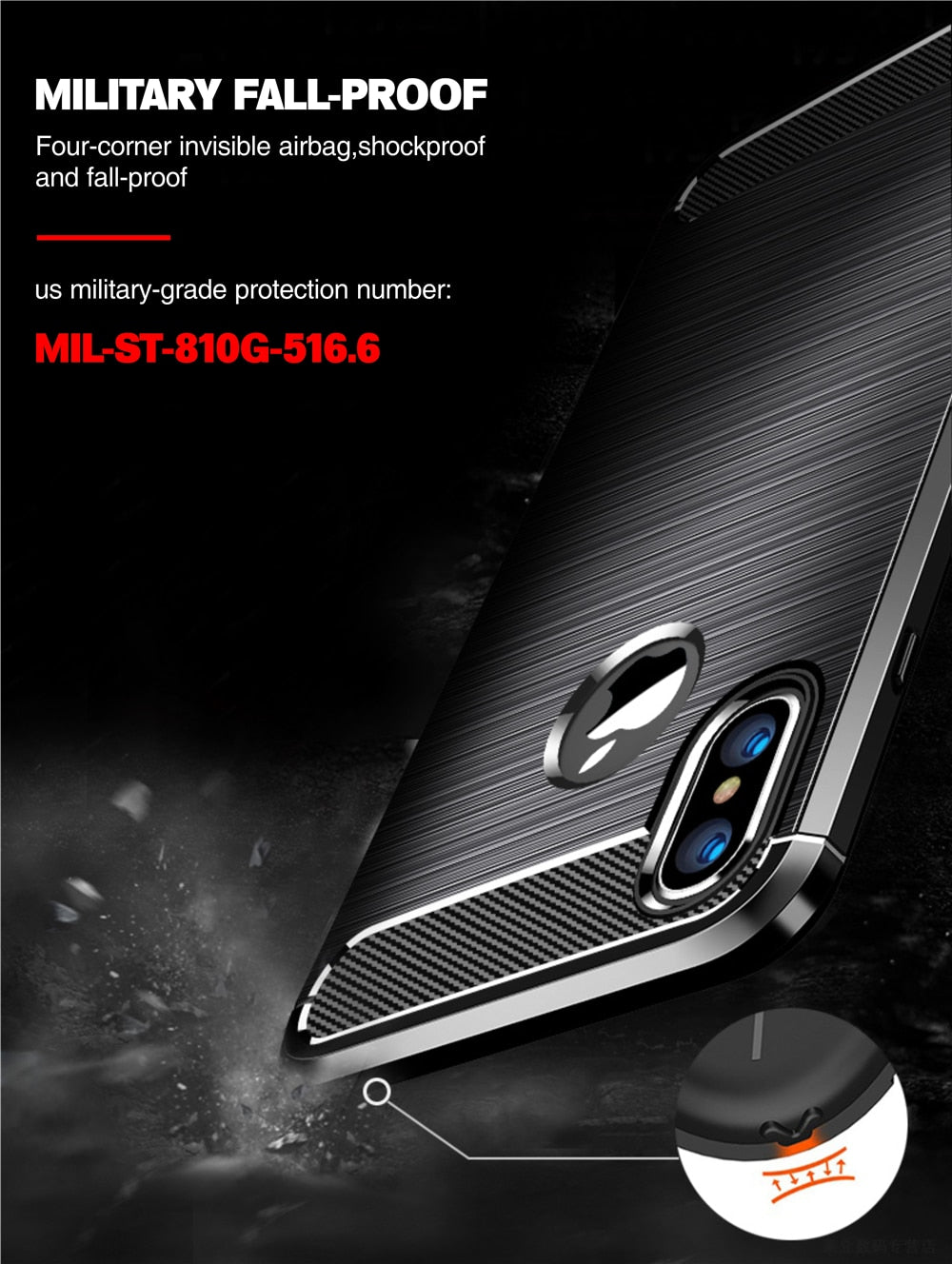 Fiber Protective Case For iphone 12 Pro Max 12 Mini 11 Pro Xs Max Xr 6s 7 8 Plus Silicon Shockproof Case Cover The Clothing Company Sydney