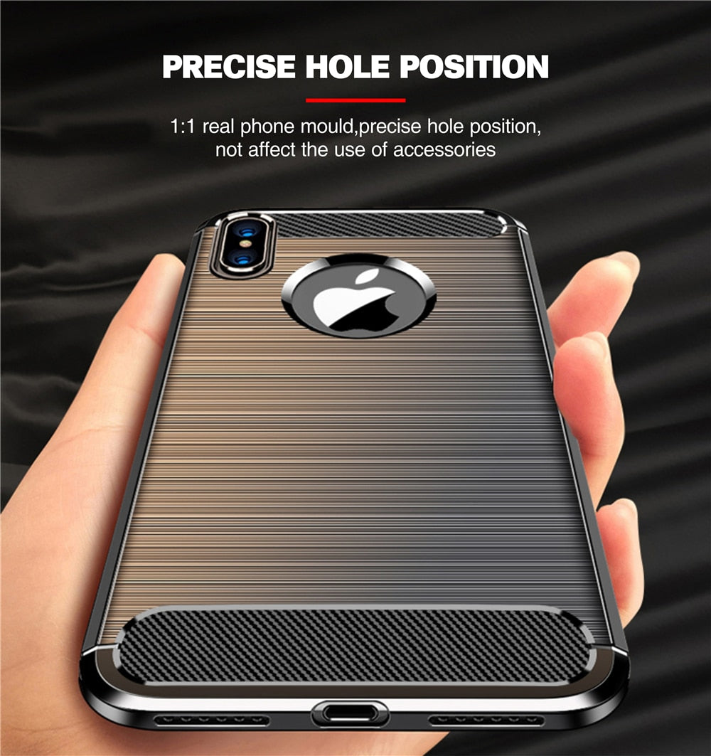 Fiber Protective Case For iphone 12 Pro Max 12 Mini 11 Pro Xs Max Xr 6s 7 8 Plus Silicon Shockproof Case Cover The Clothing Company Sydney