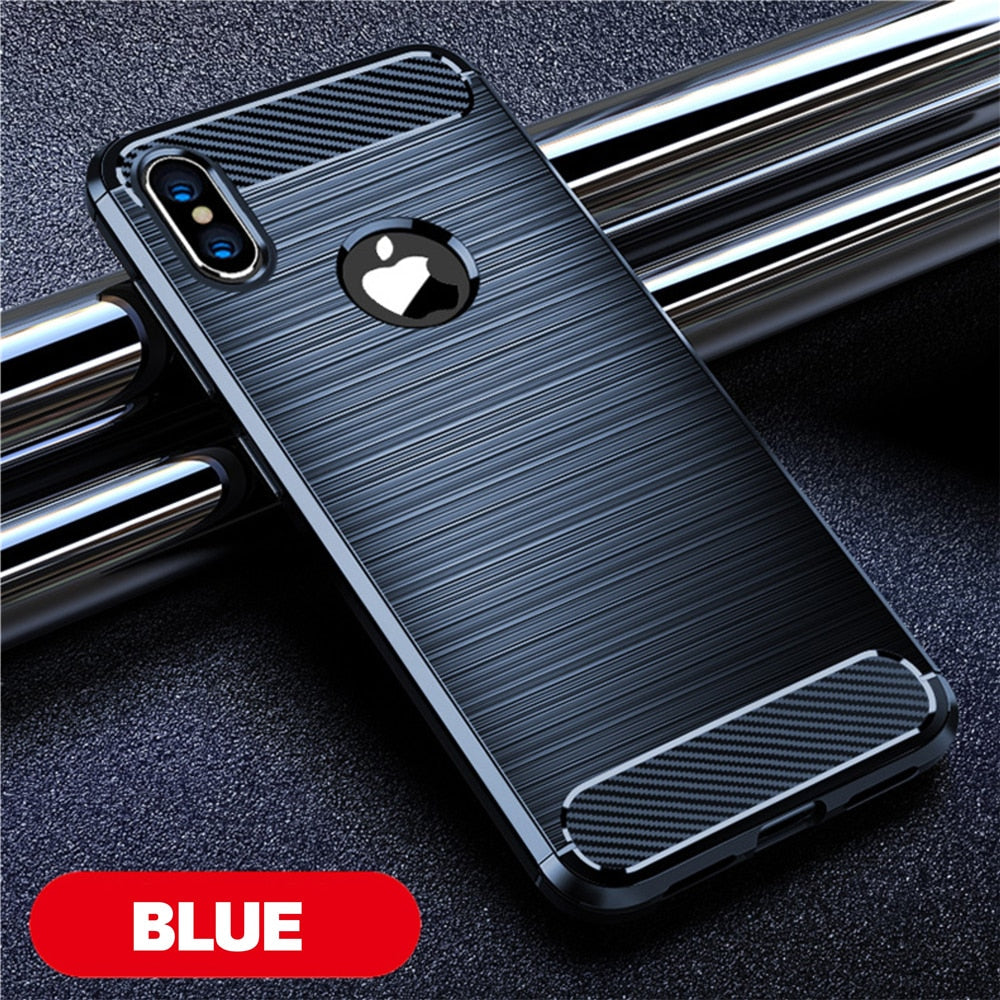 Fiber Protective Case For iphone 12 Pro Max 12 Mini 11 Pro Xs Max Xr 6s 7 8 Plus Silicon Shockproof Case Cover The Clothing Company Sydney