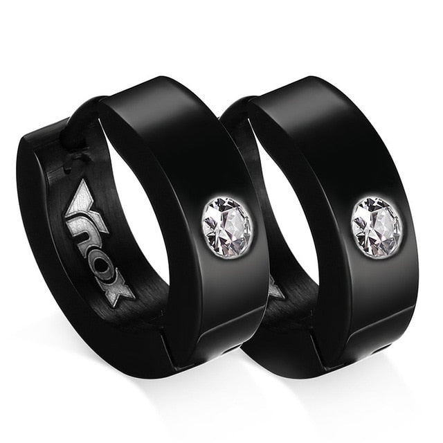 Cute Hoop Women Men Stainless Steel Ear Cuff Brincos Huggie Jewelry Earrings The Clothing Company Sydney