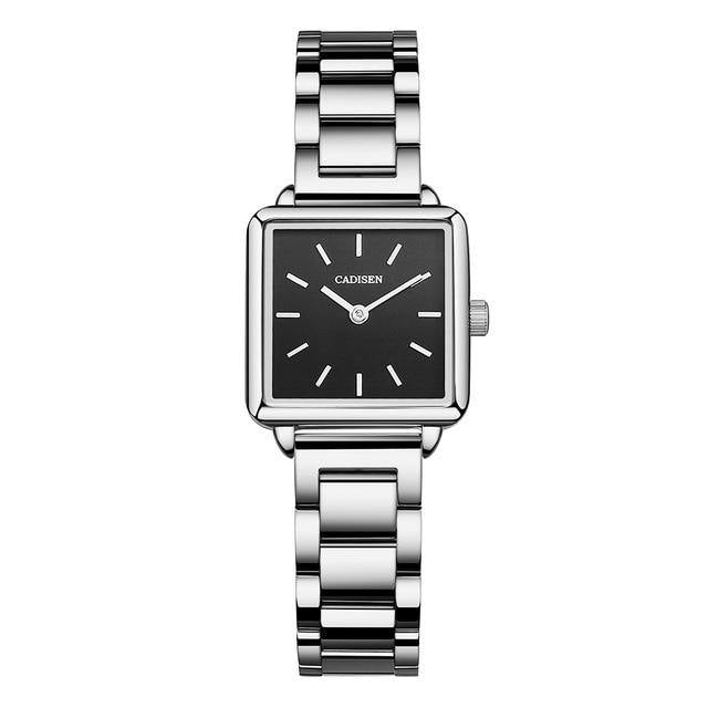 Ladies Square Watch Luxury Brand Fashion Simple Dress Quartz Ultra-thin Watch Waterproof Rose Gold Watch The Clothing Company Sydney