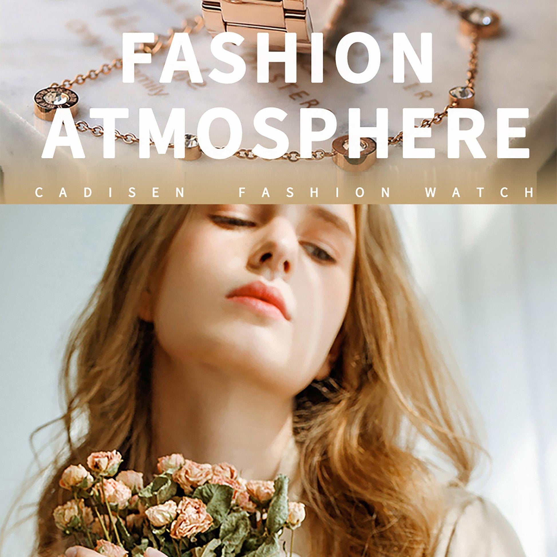 Ladies Square Watch Luxury Brand Fashion Simple Dress Quartz Ultra-thin Watch Waterproof Rose Gold Watch The Clothing Company Sydney