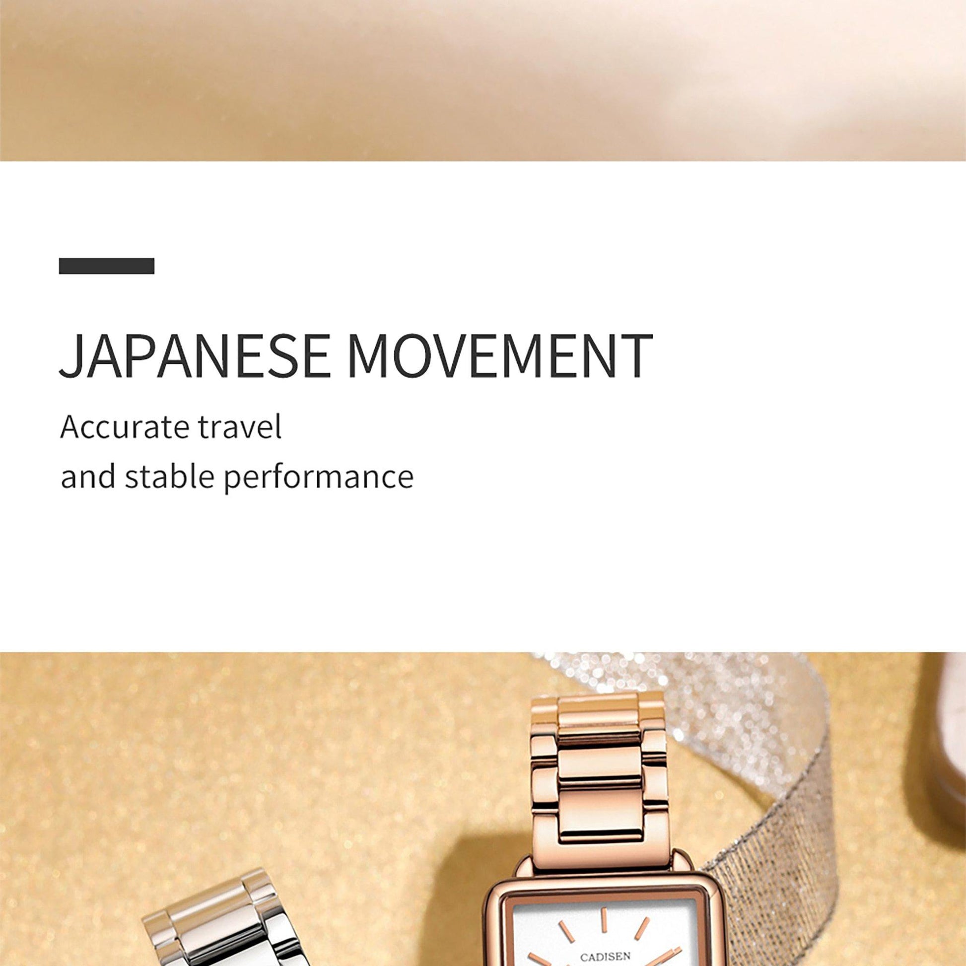 Ladies Square Watch Luxury Brand Fashion Simple Dress Quartz Ultra-thin Watch Waterproof Rose Gold Watch The Clothing Company Sydney