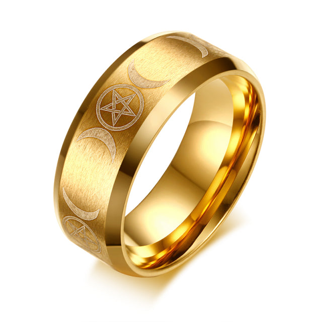 8mm Men Ladies Ring Stainless Steel Wedding Jewellery The Clothing Company Sydney