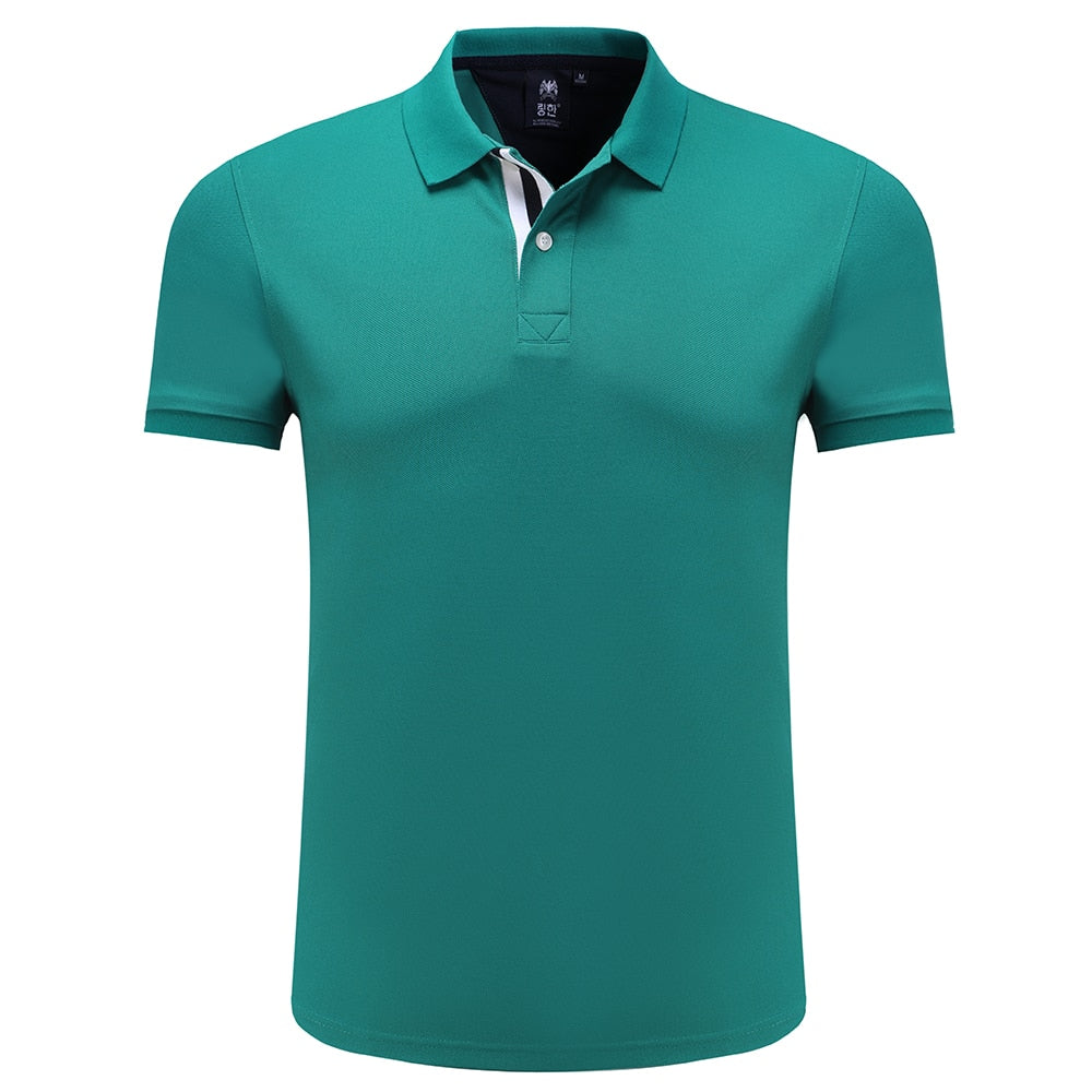 Golf Short Sleeve Training Fitness Summer Turn-down Collar Polo T shirt The Clothing Company Sydney