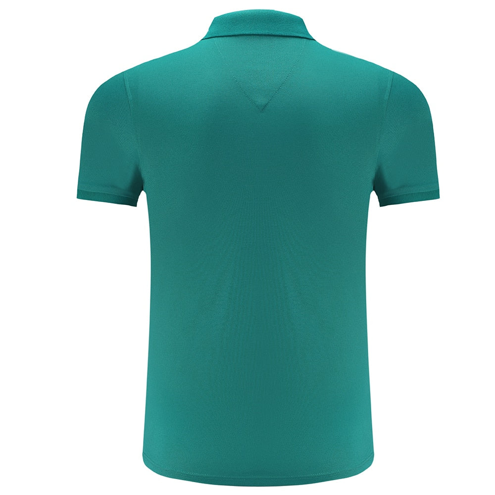 Golf Short Sleeve Training Fitness Summer Turn-down Collar Polo T shirt The Clothing Company Sydney