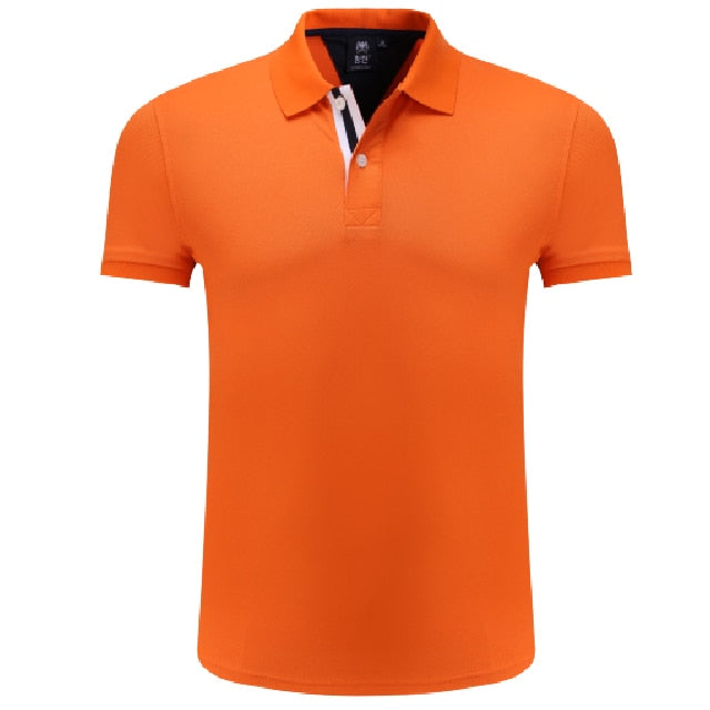 Golf Short Sleeve Training Fitness Summer Turn-down Collar Polo T shirt The Clothing Company Sydney
