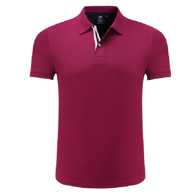 Golf Short Sleeve Training Fitness Summer Turn-down Collar Polo T shirt The Clothing Company Sydney