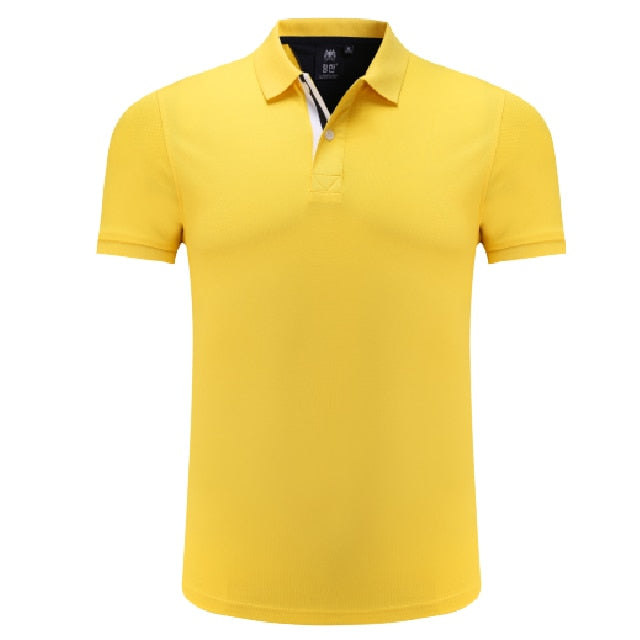 Golf Short Sleeve Training Fitness Summer Turn-down Collar Polo T shirt The Clothing Company Sydney