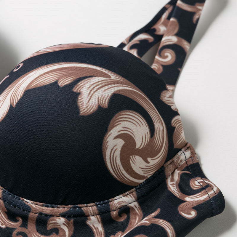 Print one piece swimsuit female Push up bodysuit Vintage high cut swimwear women swimsuit Bathers The Clothing Company Sydney