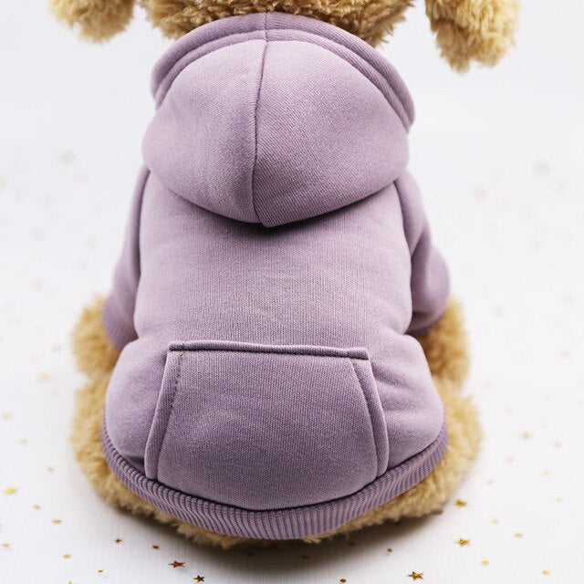 Autumn and winter warm pocket sweater dog hoodies two feet sports pet clothes dog coat for winter The Clothing Company Sydney