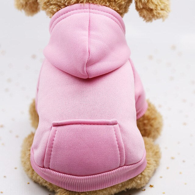 Autumn and winter warm pocket sweater dog hoodies two feet sports pet clothes dog coat for winter The Clothing Company Sydney