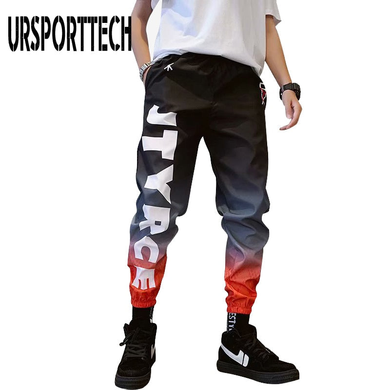 Men's Streetwear Hip hop Joggers Pants Loose Harem Pants Ankle Length Trousers Sport Casual Letter Print Sweatpants The Clothing Company Sydney